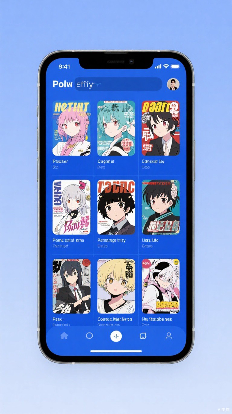 贝勒漫画app首页界面截图 - 热门推荐与每日更新