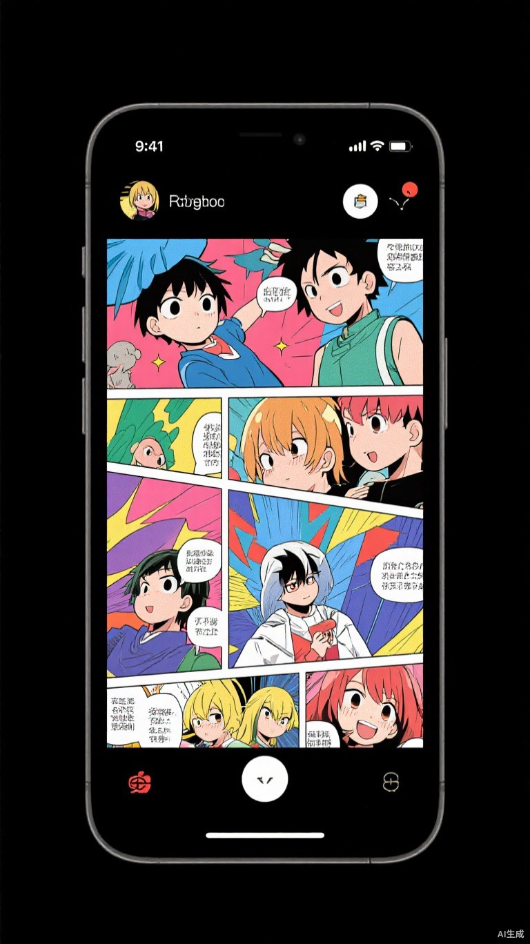 贝勒漫画app阅读界面截图 - 高清漫画阅读与自动播放